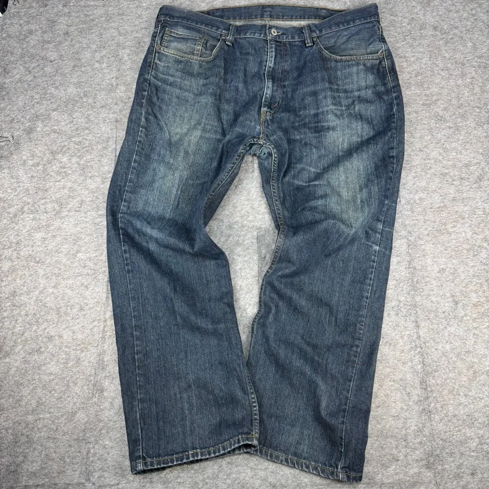 Levis 559 Relaxed Straight Jeans Mens 40x30 Blue Denim Medium Wash 100%‎ Cotton